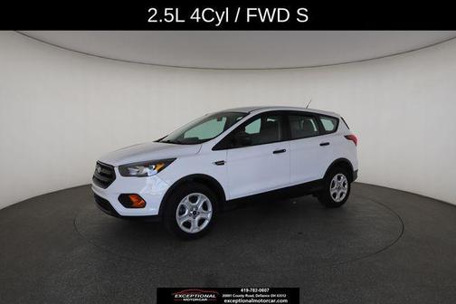 OXFORD WHITE 2019 Ford Escape S