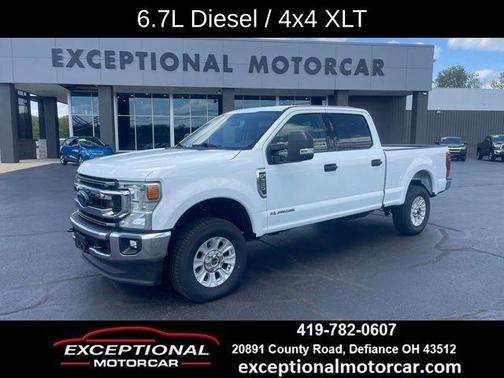 OXFORD WHITE 2022 Ford F-250 XLT