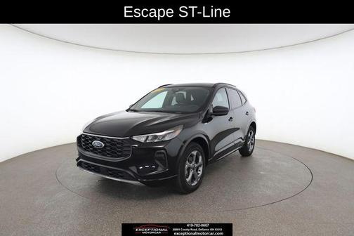 AGATE BLACK METALLIC 2024 Ford Escape ST-Line