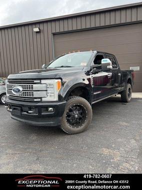 SHADOW BLACK 2017 Ford F-250 Platinum