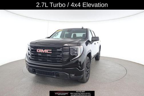 Onyx Black 2023 GMC Sierra 1500 Elevation