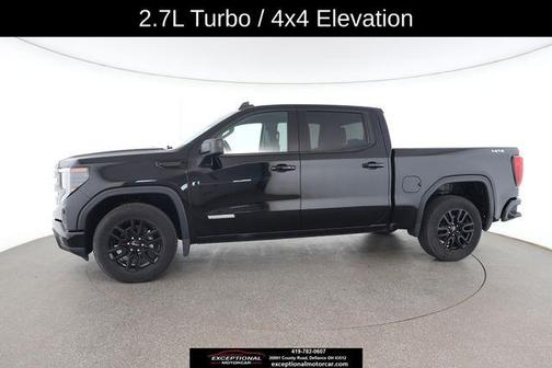 Onyx Black 2023 GMC Sierra 1500 Elevation