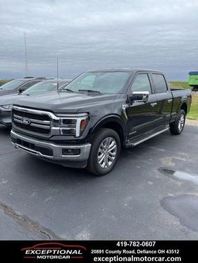 AGATE BLACK METALLIC 2025 Ford F-150 Lariat