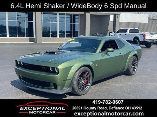 F8 Green 2022 Dodge Challenger R/T Scat Pack Widebody