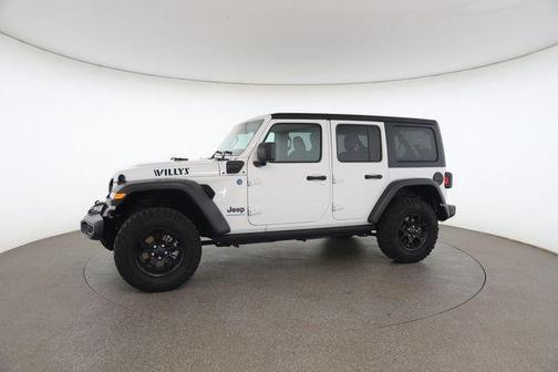 Bright White Clearcoat 2025 Jeep Wrangler 4xe Willys