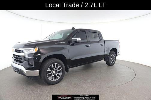 Black 2022 Chevrolet Silverado 1500 LT