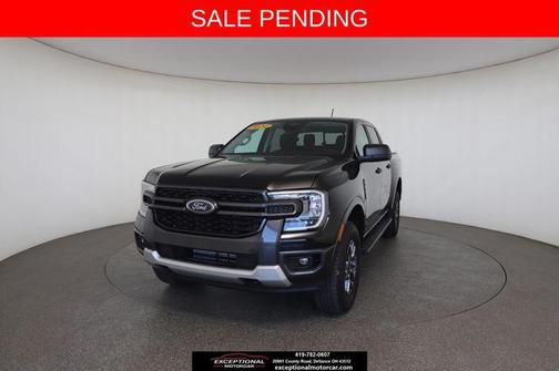 SHADOW BLACK 2024 Ford Ranger XLT