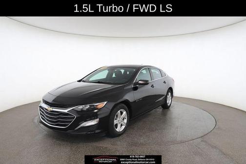 Mosaic Black Metallic 2024 Chevrolet Malibu 1LS
