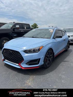 Performance Blue 2021 Hyundai Veloster N N