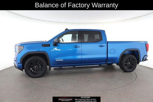 Dynamic Blue Metallic 2023 GMC Sierra 1500 Elevation