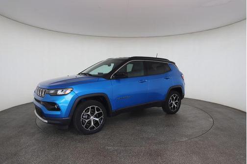 Hydro Blue Pearlcoat 2024 Jeep Compass Limited