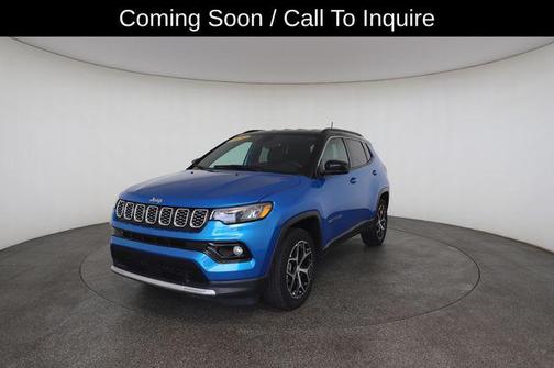 Hydro Blue Pearlcoat 2024 Jeep Compass Limited