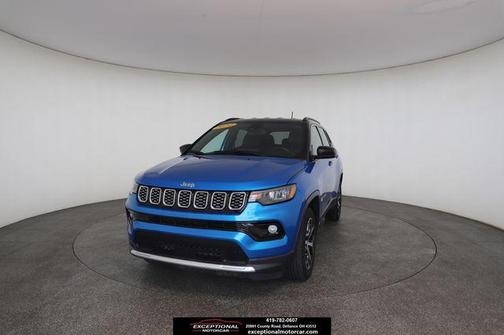 Hydro Blue Pearlcoat 2024 Jeep Compass Limited