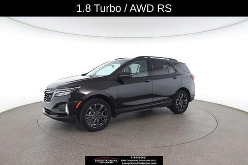 Mosaic Black Metallic 2022 Chevrolet Equinox AWD RS