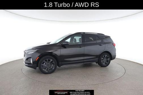 Mosaic Black Metallic 2022 Chevrolet Equinox AWD RS