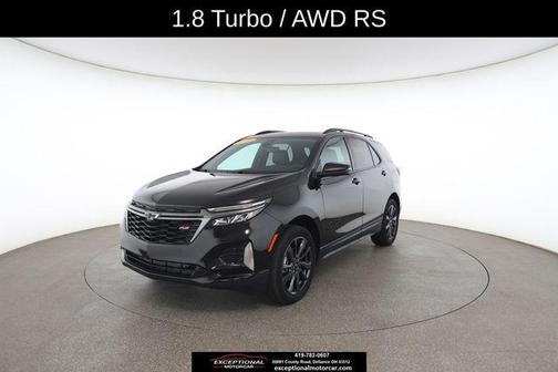 Mosaic Black Metallic 2022 Chevrolet Equinox AWD RS