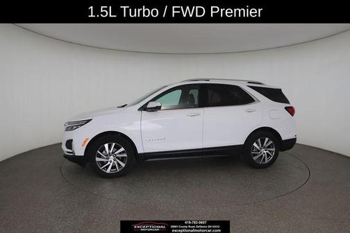 Summit White 2022 Chevrolet Equinox Premier w/1LZ