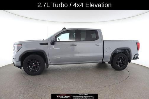 Thunderstorm Gray 2024 GMC Sierra 1500 Elevation