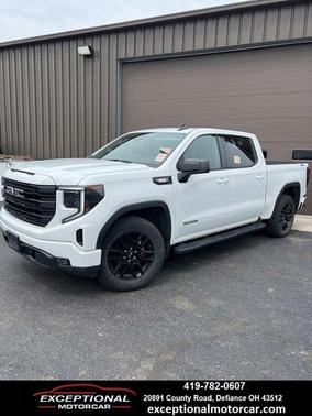 Summit White 2024 GMC Sierra 1500 Elevation