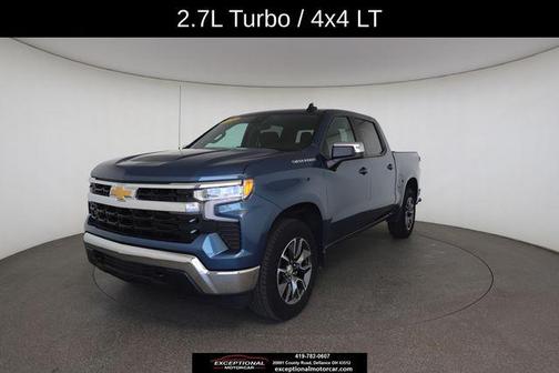 Lakeshore Blue Metallic 2024 Chevrolet Silverado 1500 LT