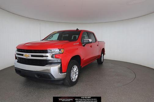 Red Hot 2021 Chevrolet Silverado 1500 LT