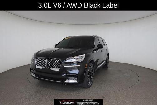 INFINITE BLACK MET CC 2023 Lincoln Aviator Black Label AWD