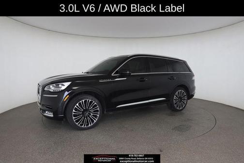 INFINITE BLACK MET CC 2023 Lincoln Aviator Black Label AWD