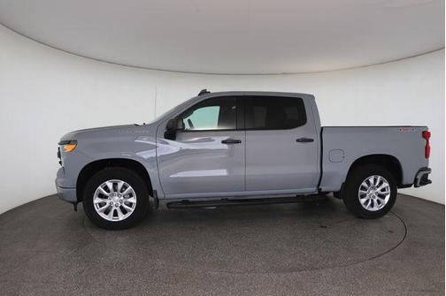 Gray 2024 Chevrolet Silverado 1500 Custom