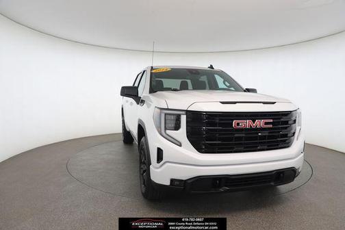 Summit White 2024 GMC Sierra 1500 Elevation