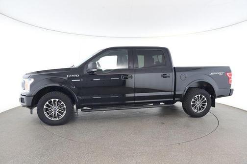 SHADOW BLACK 2018 Ford F-150 XLT