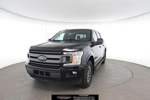 SHADOW BLACK 2018 Ford F-150 XLT