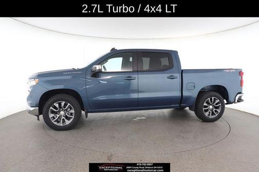 Lakeshore Blue Metallic 2024 Chevrolet Silverado 1500 LT