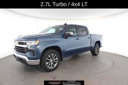 Lakeshore Blue Metallic 2024 Chevrolet Silverado 1500 LT