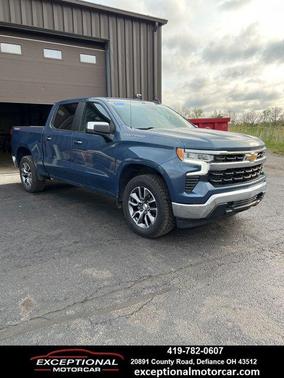 Lakeshore Blue Metallic 2024 Chevrolet Silverado 1500 LT