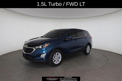Pacific Blue Metallic 2020 Chevrolet Equinox 1LT