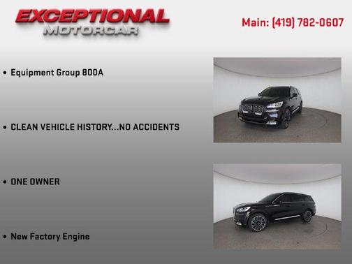 INFINITE BLACK MET CC 2023 Lincoln Aviator Black Label AWD