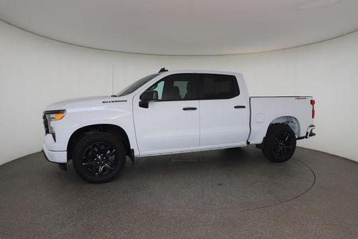 Summit White 2023 Chevrolet Silverado 1500 Custom
