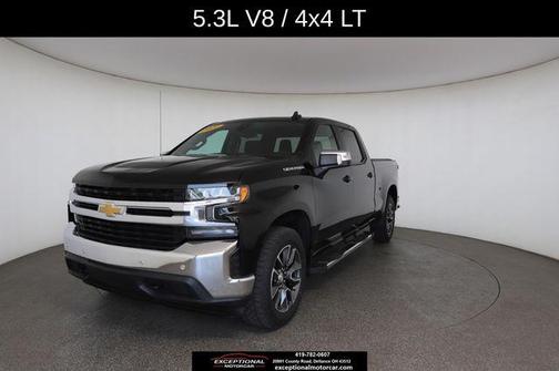 Black 2021 Chevrolet Silverado 1500 LT