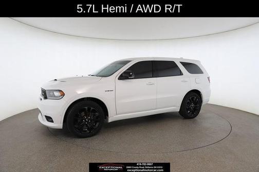 White Knuckle Clearcoat 2020 Dodge Durango R/T AWD