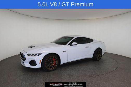 OXFORD WHITE 2024 Ford Mustang GT Premium