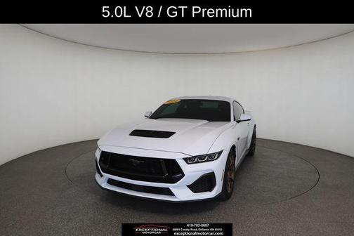 OXFORD WHITE 2024 Ford Mustang GT Premium