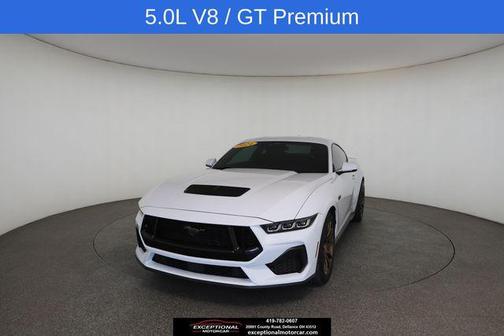 OXFORD WHITE 2024 Ford Mustang GT Premium