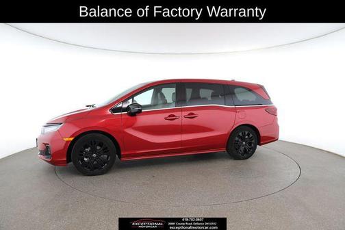 Radiant Red Metallic II 2025 Honda Odyssey Sport-L