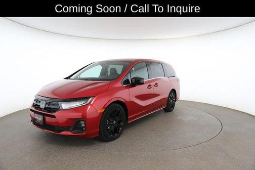 Radiant Red Metallic II 2025 Honda Odyssey Sport-L