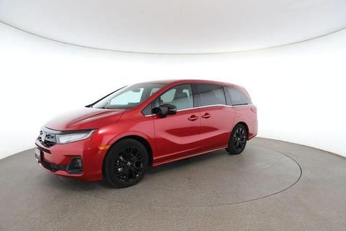 Radiant Red Metallic II 2025 Honda Odyssey Sport-L