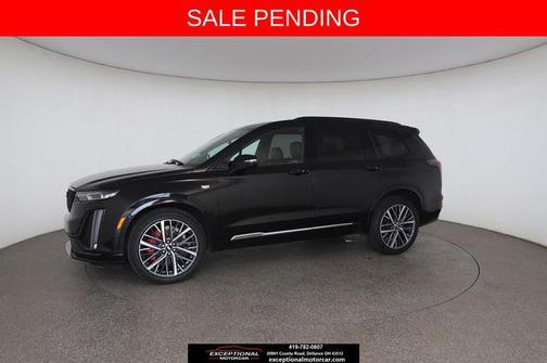 Stellar Black Metallic 2023 Cadillac XT6 Sport AWD