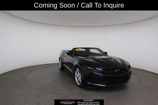 Black 2023 Chevrolet Camaro RWD Convertible LT1