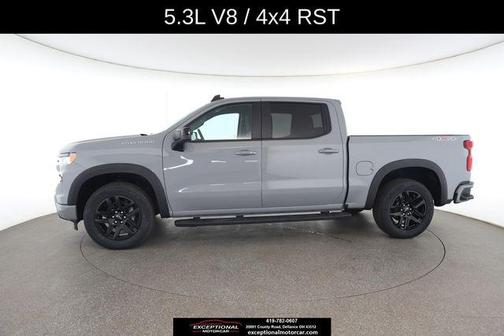 Slate Grey Metallic 2024 Chevrolet Silverado 1500 RST