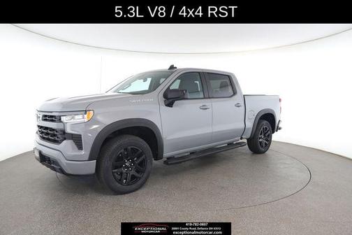 Slate Grey Metallic 2024 Chevrolet Silverado 1500 RST