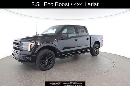 AGATE BLACK METALLIC 2025 Ford F-150 Lariat